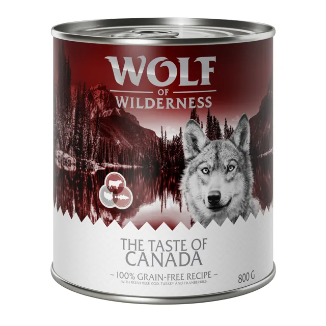 Wolf of Wilderness Adult "The Taste Of" 6 x 800 g - The Savanna - krůtí, hovězí, kozí
