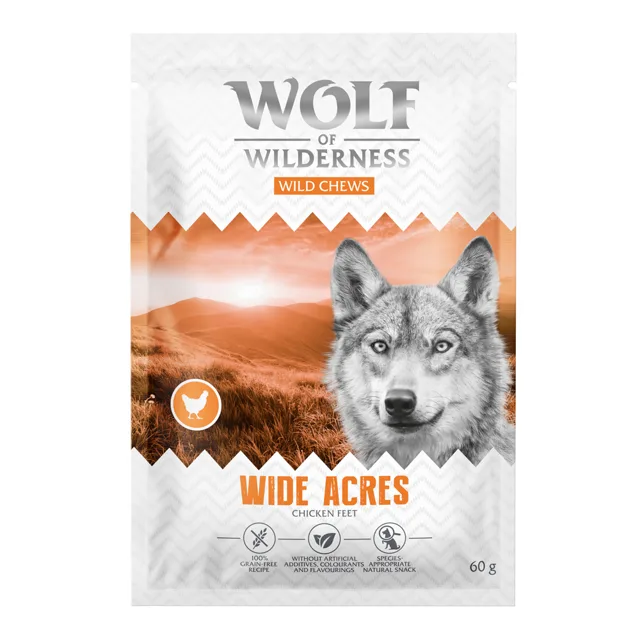 Wolf of Wilderness Kuřecí pařáty - 60 g