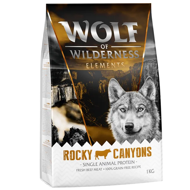 Wolf of Wilderness "Rocky Canyons“ - hovězí - 12 kg