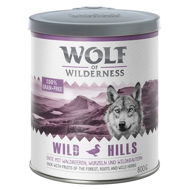 Wolf of Wilderness víko na konzervu - 3 kusy, Ø 7,5 cm (400 g) + Ø 10 cm (800 g)
