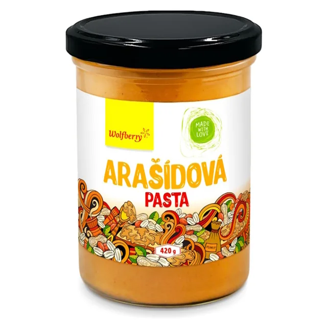 WOLFBERRY Arašídová pasta 420 g