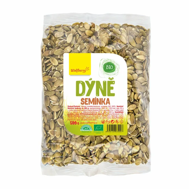 Wolfberry Dýňové semínko BIO 500 g