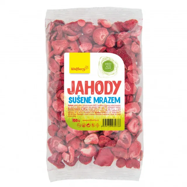Wolfberry Jahody lyofilizované