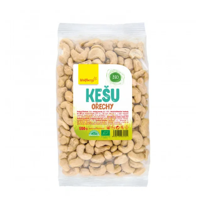 WOLFBERRY Kešu ořechy BIO 500 g