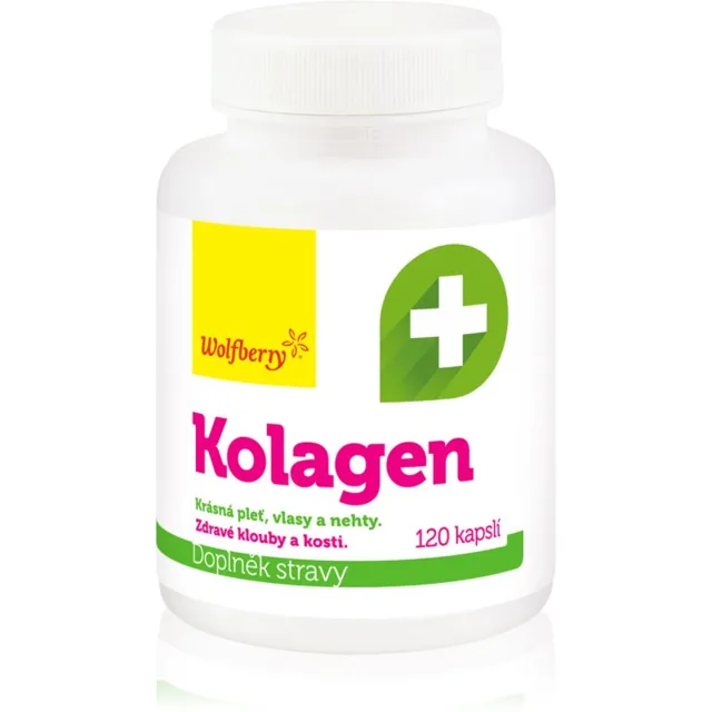 Wolfberry Kolagen kapsle pro posílení kloubů a zpevnění pokožky 120 cps