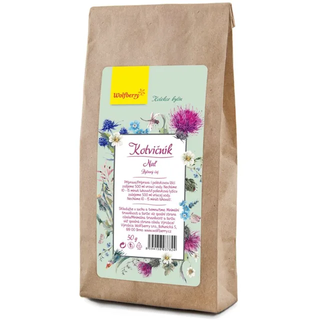 Wolfberry Kolekce bylin Kotvičník nať podpora potence a vitality 50 g