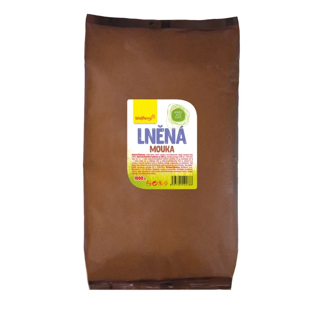 Wolfberry Lněná mouka 1000 g