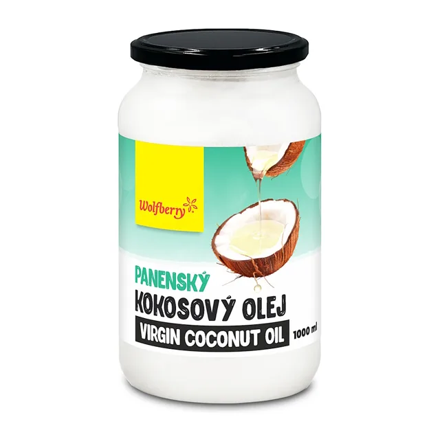 WOLFBERRY Panenský kokosový olej 1000 ml