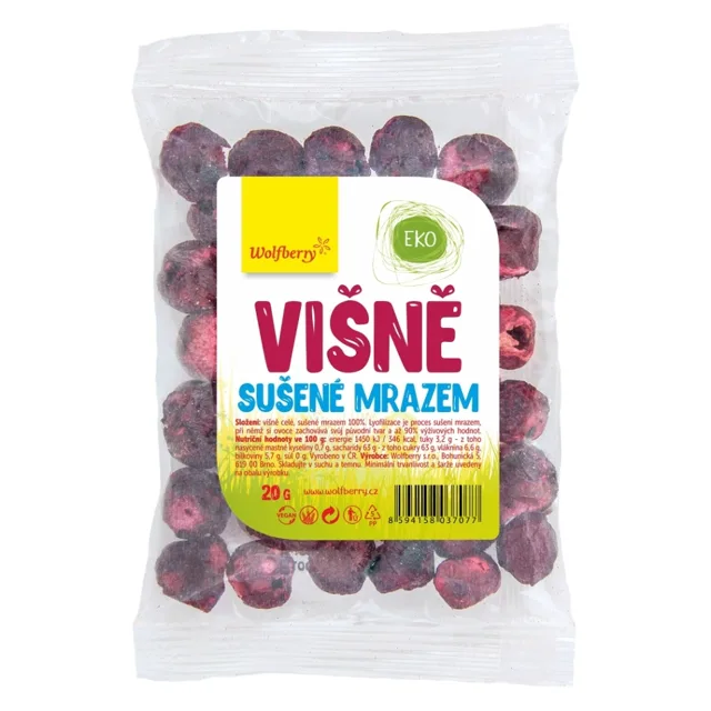 WOLFBERRY Višně lyofilizované 20 g