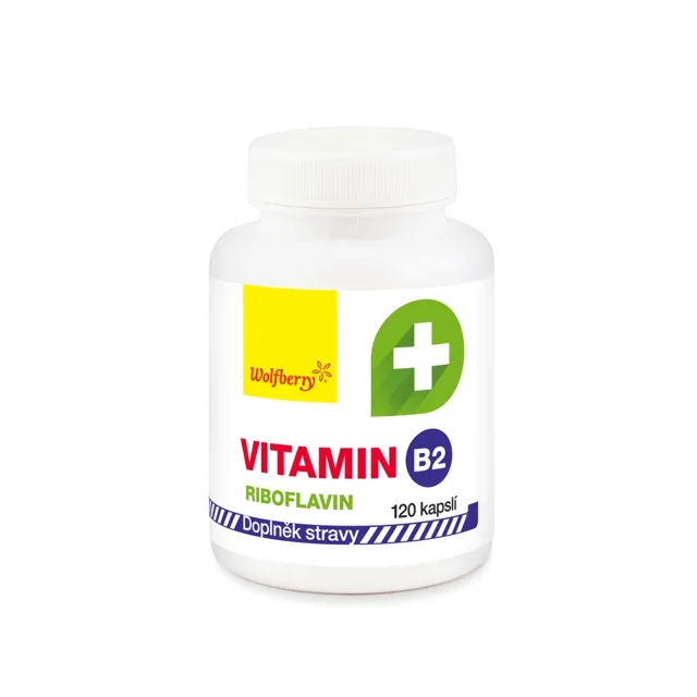 Wolfberry Vitamín B2 - Riboflavin 120 kapslí