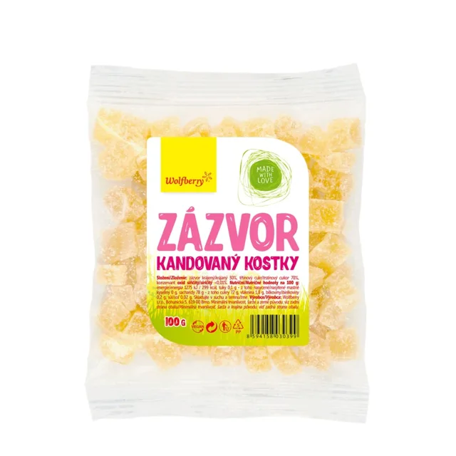 Wolfberry Zázvor kandovaný