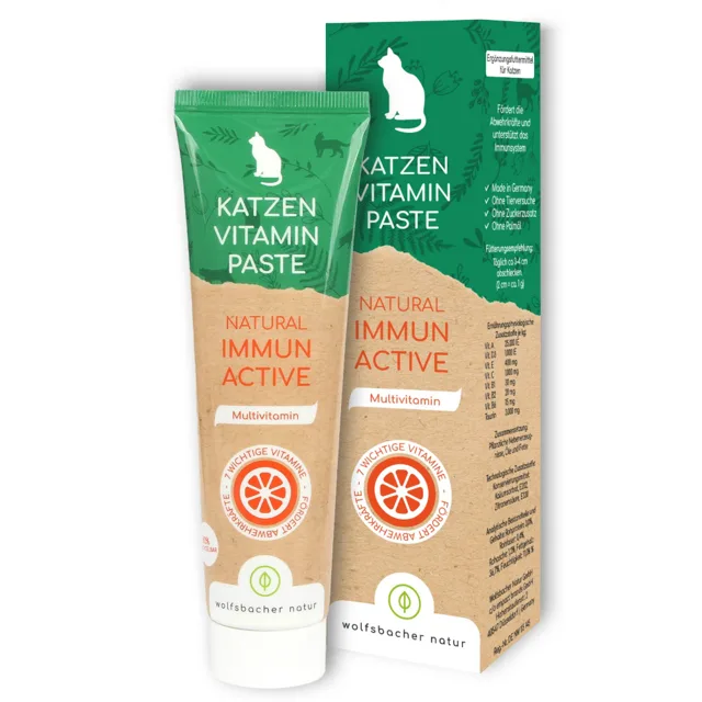Wolfsbacher vitaminová pasta pro kočky - 100 g