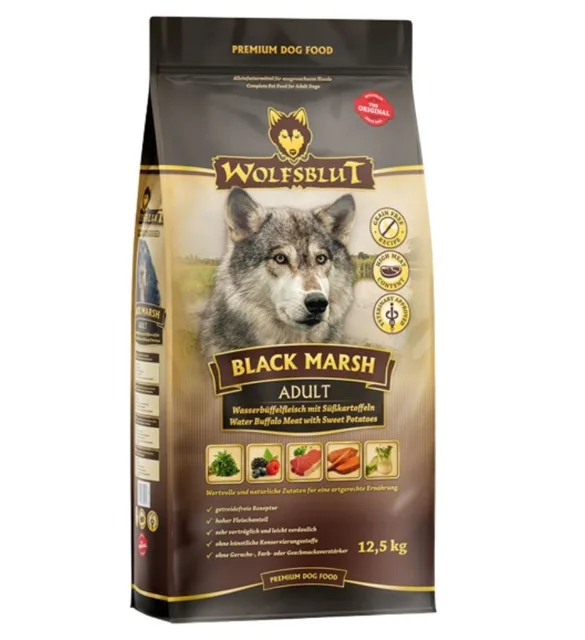 WOLFSBLUT Black Marsh Adult 12,5 kg