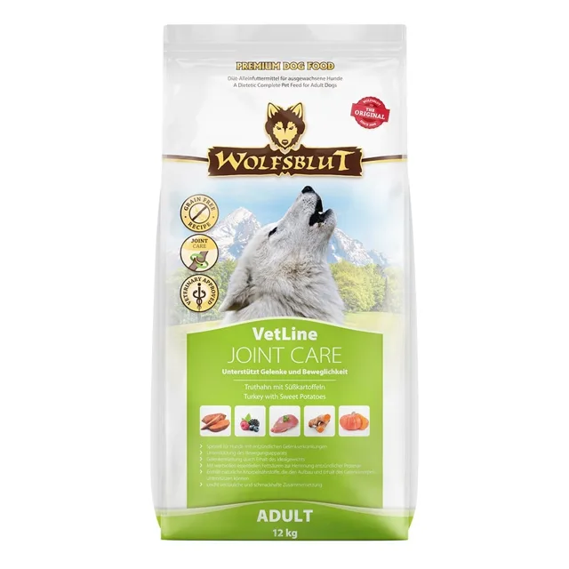 WOLFSBLUT VetLine Joint Care Dietní krmivo pro psy na podporu kloubů a pohyblivosti 12 kg