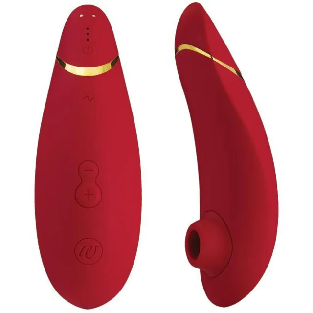Womanizer Premium II tlakový vibrátor, červený Premium 2 red
