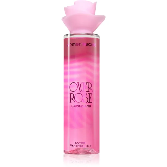 Women Secret Flowerland Over Rose tělový sprej pro ženy 250 ml