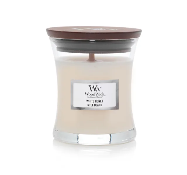 Wood Wick Vonná svíčka White Honey 85 g