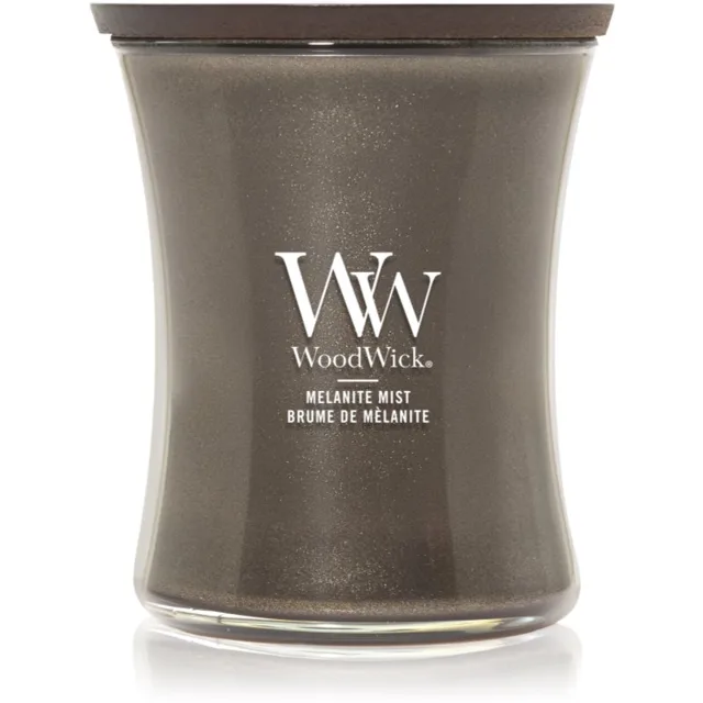 Woodwick Precious Metals Melanite Mist vonná svíčka 275 g