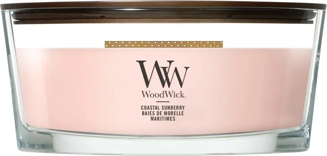 WoodWick Vonná svíčka loď Coastal Sunberry 453,6 g