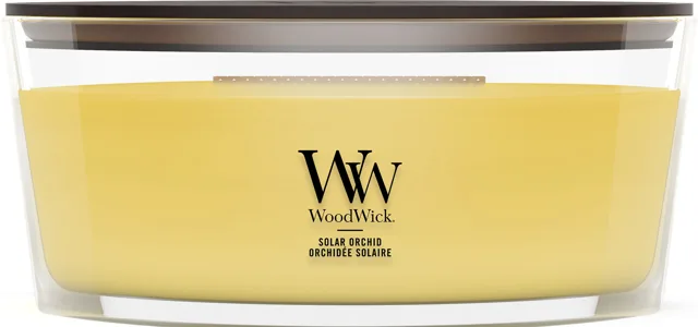 WoodWick Vonná svíčka loď Solar Orchid 453,6 g
