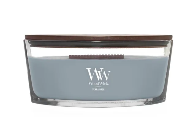 WoodWick Vonná svíčka loď Terra Haze 453,6 g