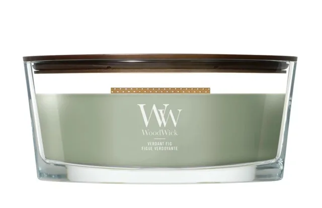 WoodWick Vonná svíčka loď Verdant Fig 453,6 g