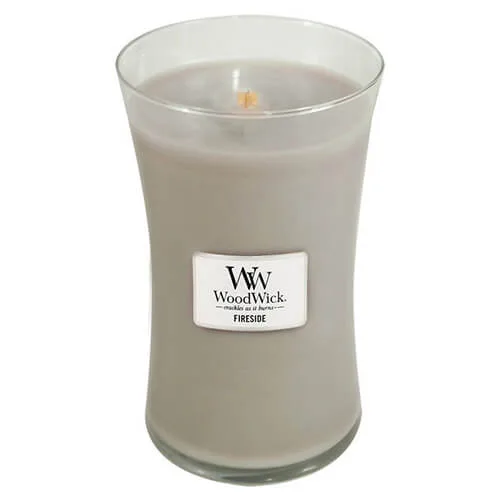 WoodWick Vonná svíčka váza Fireside 609,5 g