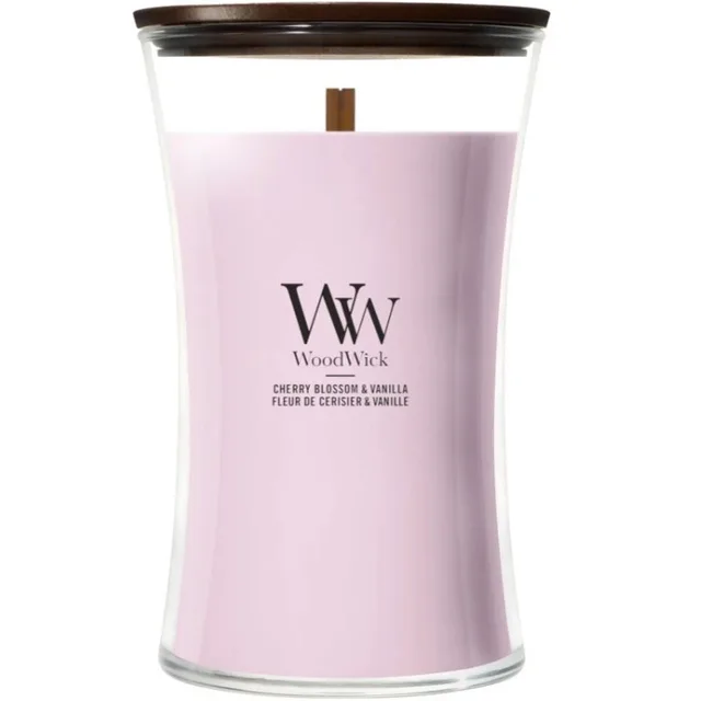 WoodWick Vonná svíčka váza velká Cherry Blossom & Vanilla 609,5 g