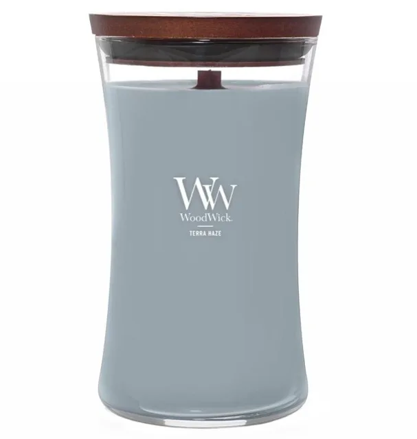 WoodWick Vonná svíčka váza velká Terra Haze 609,5 g