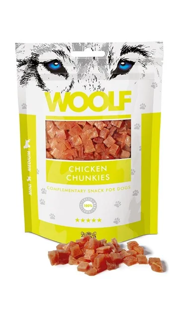 WOOLF Chicken Chunkies 100g kuracie kúsky