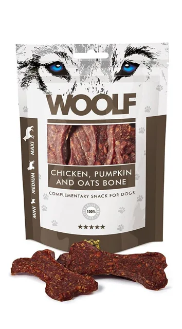 WOOLF Chicken, Pumpkin And Oats Bone 100g