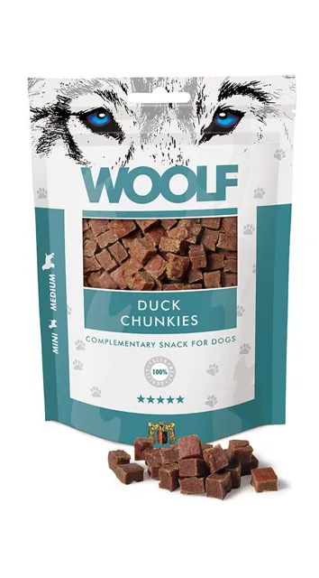 WOOLF Duck Chunkies 100g