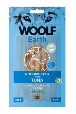 Woolf pochoutka earth noohide S tuna 90g