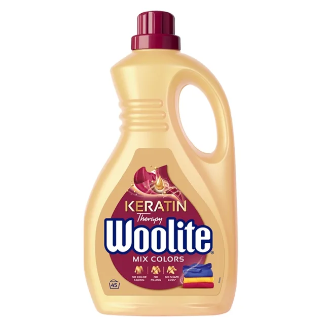 WOOLITE Keratin Therapy Color Tekutý prací přípravek 45 praní 2,7 l