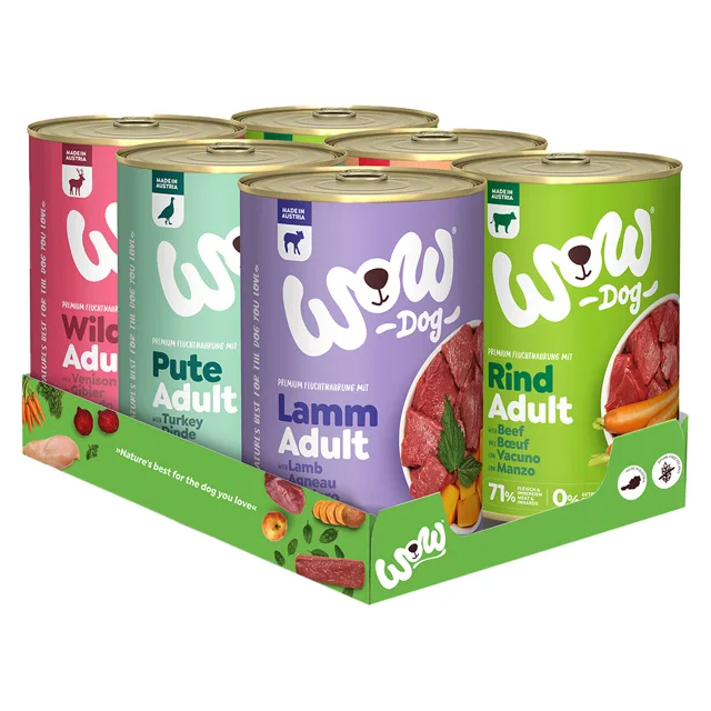 WOW Adult 6 x 400 g - Balení směsí (5 druhů)