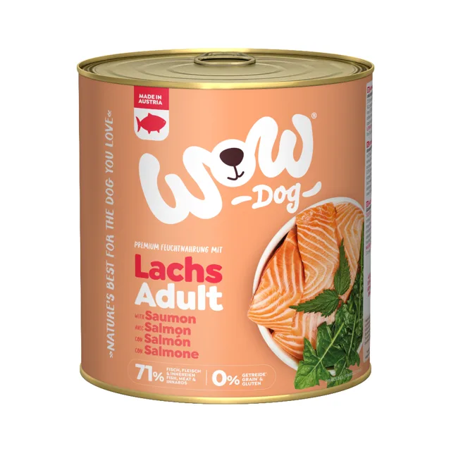 WOW Adult 6 x 800 g - Losos