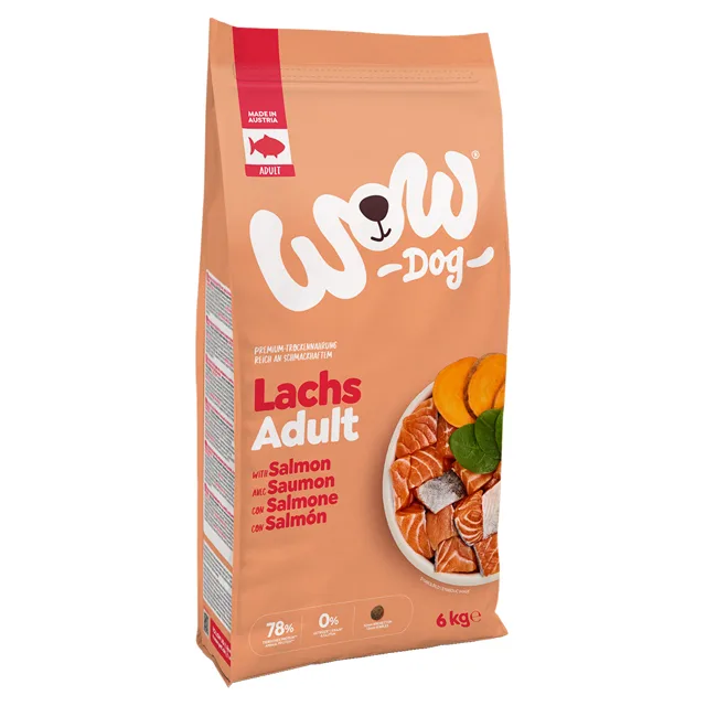 WOW Adult losos - výhodné balení: 2 x 6 kg