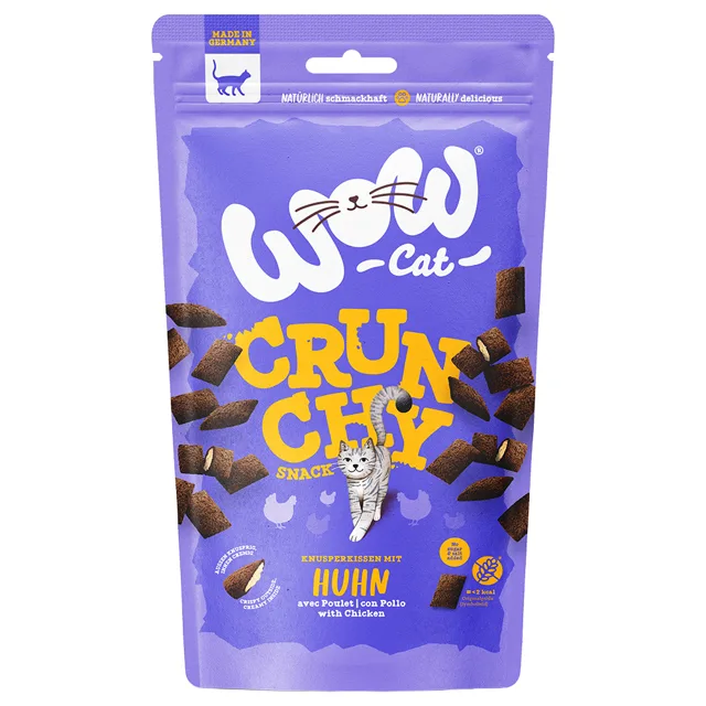 WOW Cat Crunchy Snack - kuřecí