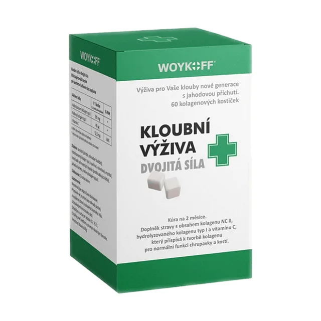 WOYKOFF Kloubní výživa 60 kolagenových kostiček