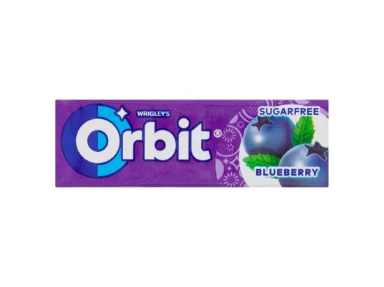 Wrigley's Orbit Blueberry žvýkačky 10 ks 14 g