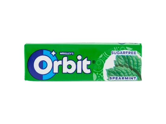 Wrigley's Orbit Spearmint žvýkačky 10 ks 14 g