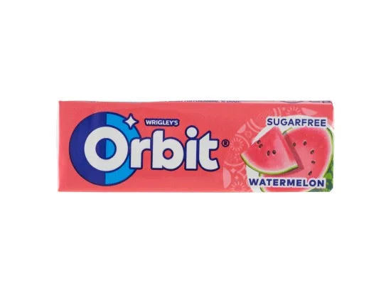 Wrigley's Orbit Watermelon žvýkačky 10 ks 14 g