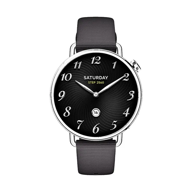 Xiaomi Watch S4 41mm - Black Fluororubber chytré hodinky