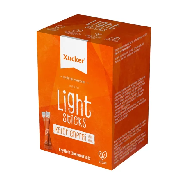 Xucker Sladidlo Erythritol Light v porcovaném balení  50x5g