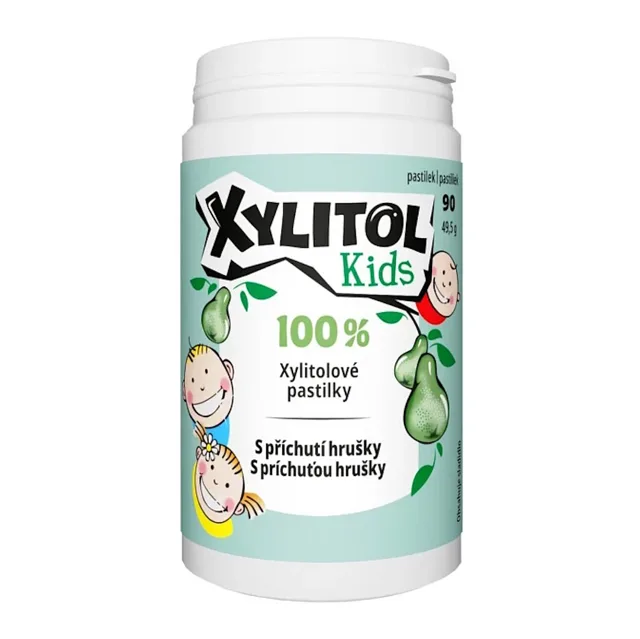 XYLITOL Kids 100% xylitolové pastilky 90 ks