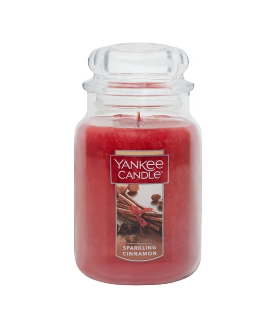 Yankee Candle Aromatická svíčka Classic velká Sparkling Cinnamon 623 g