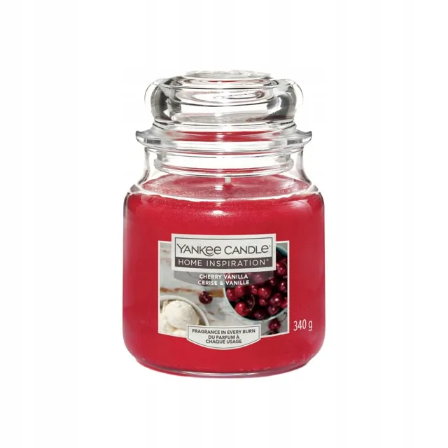 Yankee Candle Aromatická svíčka Home Inspiration Cherry Vanilla 340 g