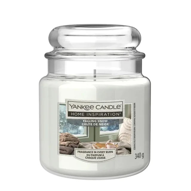 Yankee Candle Aromatická svíčka Home Inspiration Falling Snow 340 g