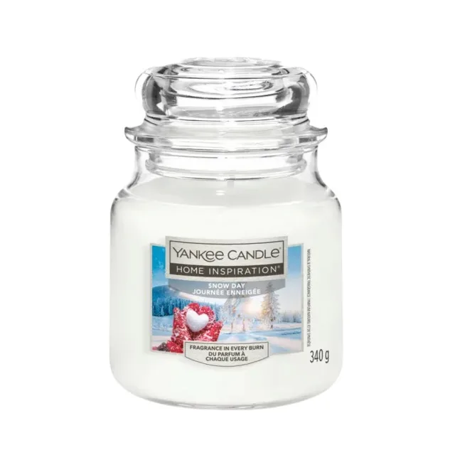 Yankee Candle Aromatická svíčka Home Inspiration Snow Day 340 g