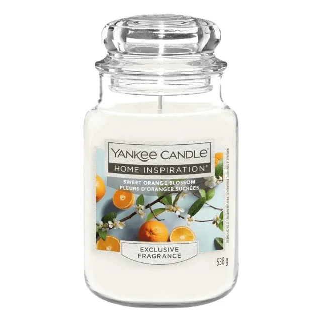Yankee Candle Aromatická svíčka Home Inspiration Sweet Orange Blossom 538 g